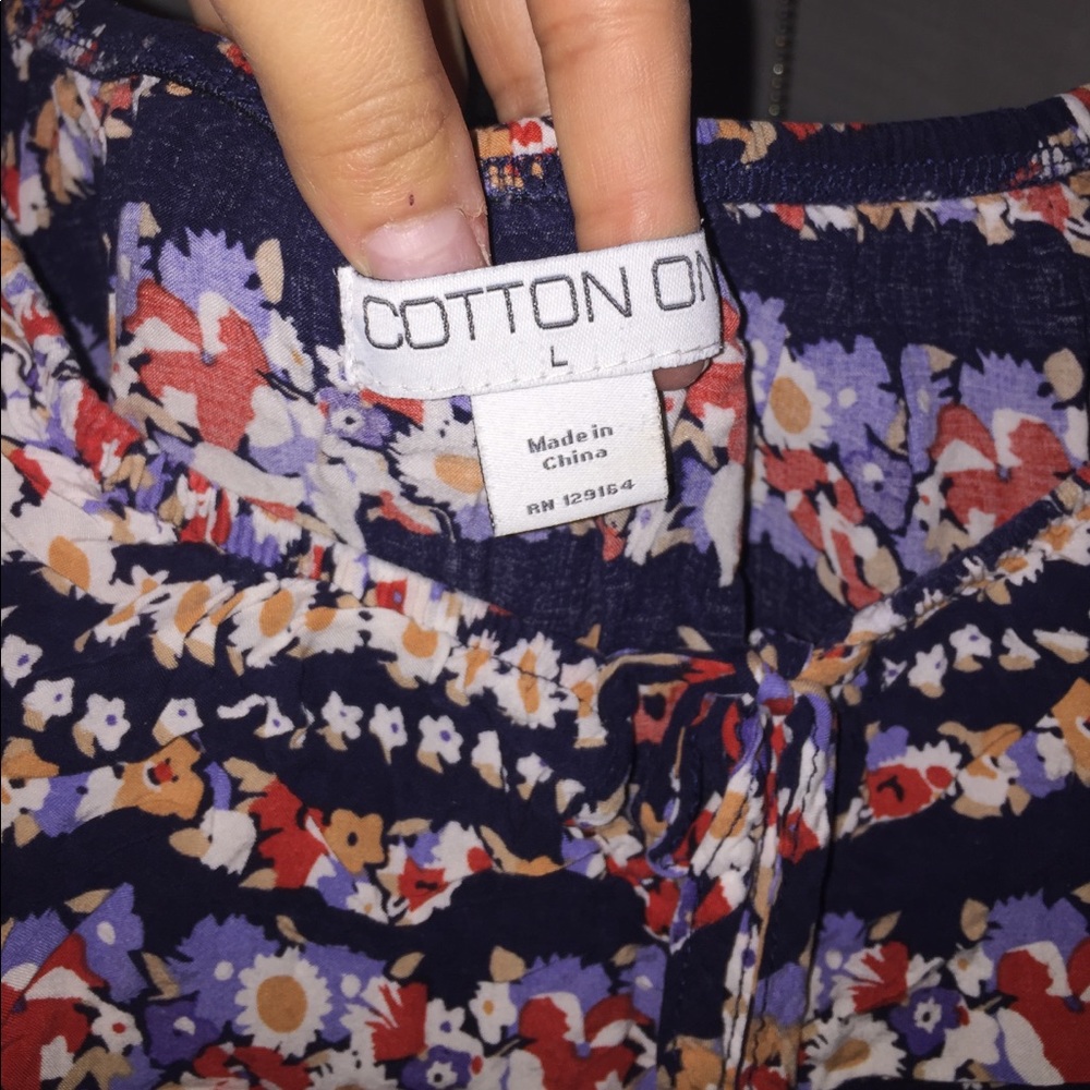 Cotton On Floral Print Shirt